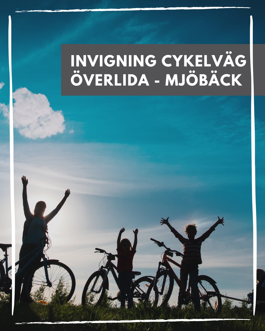 Invigning gång- och cykelväg Överlida-Mjöbäck