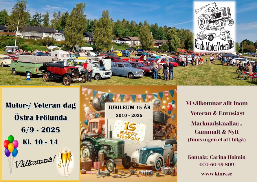 Motor- och veterandag i Östra Frölunda