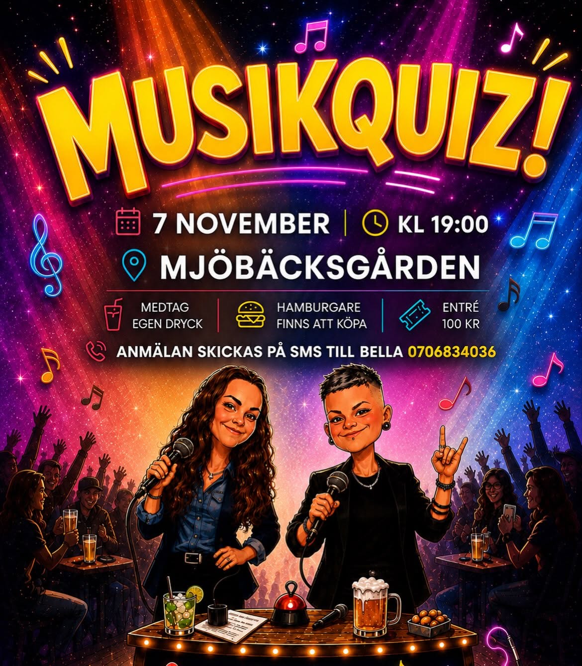 Musikquiz i Mjöbäcksgården